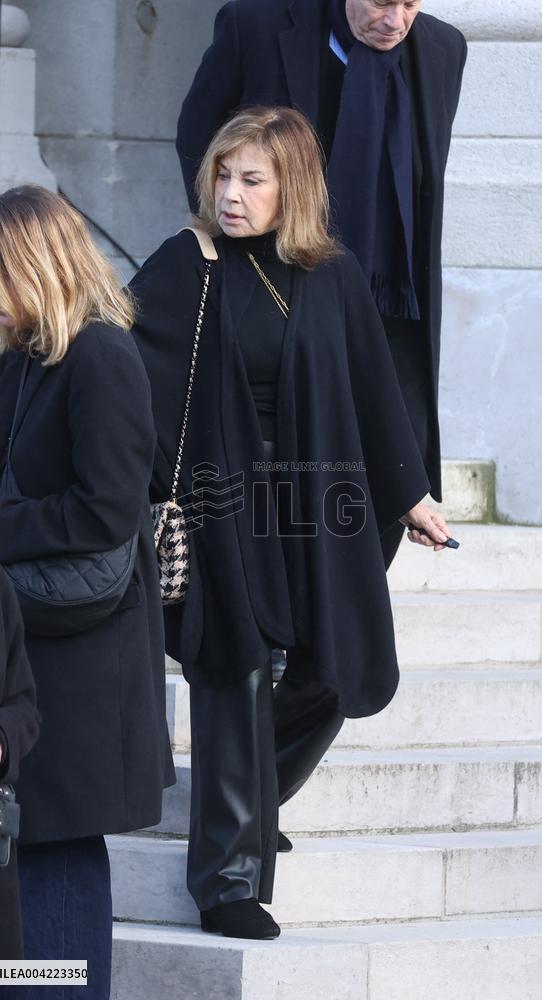 Emilie Dequenne Funeral - Paris