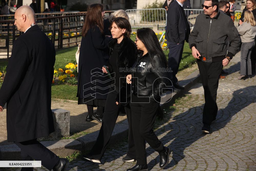 Emilie Dequenne Funeral - Paris