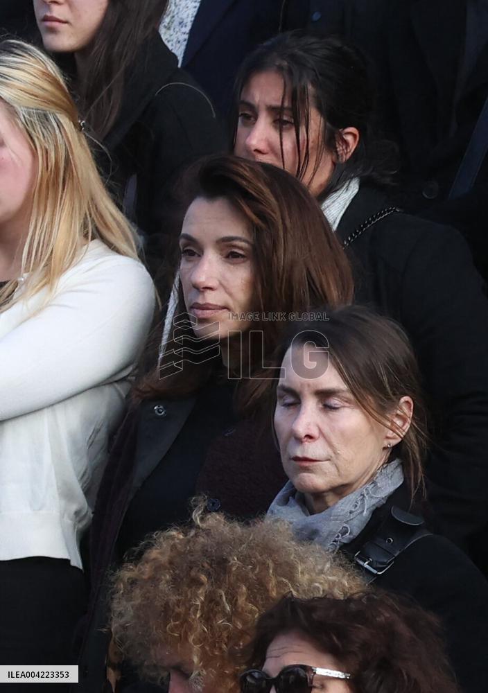 Emilie Dequenne Funeral - Paris