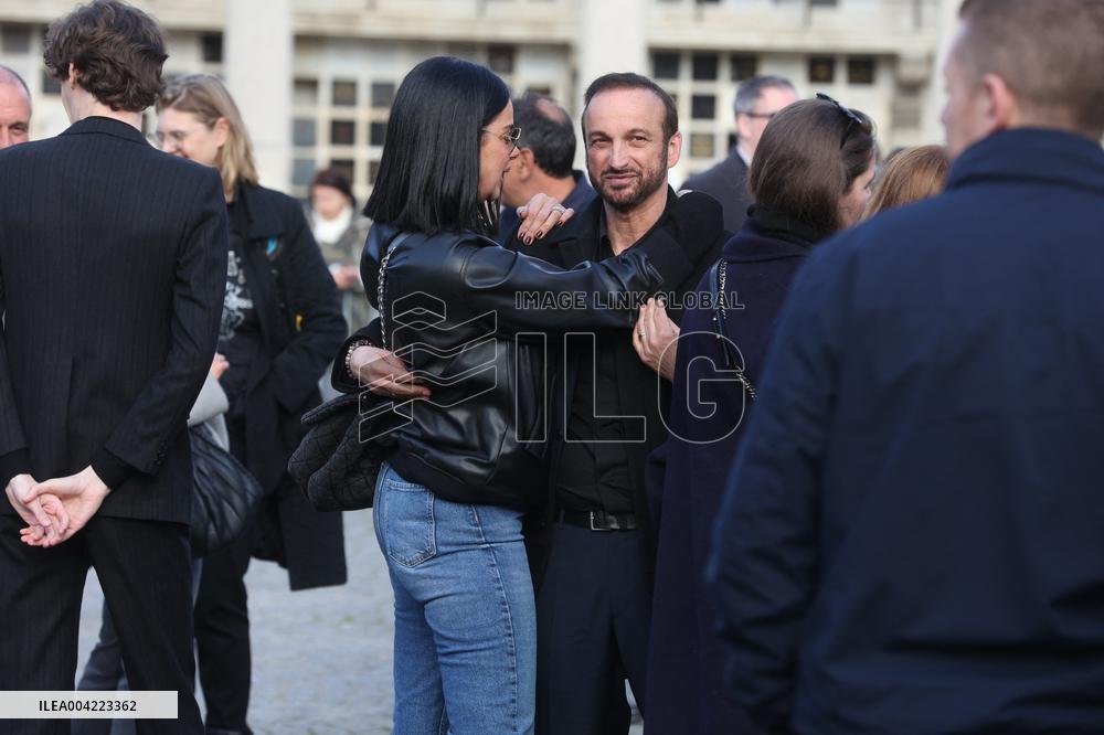 Emilie Dequenne Funeral - Paris