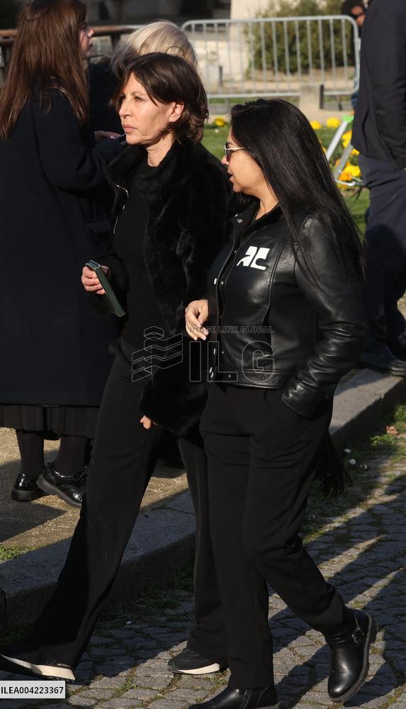Emilie Dequenne Funeral - Paris