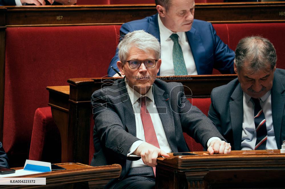 Questions to the government at the French National Assembly - Paris AJ