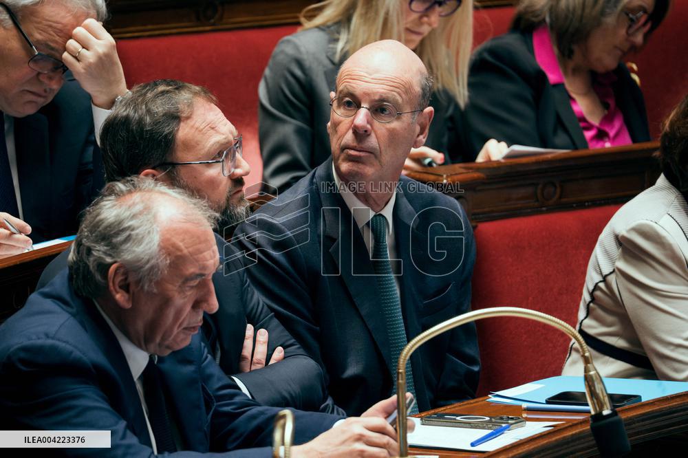 Questions to the government at the French National Assembly - Paris AJ