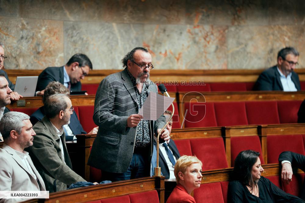 Questions to the government at the French National Assembly - Paris AJ