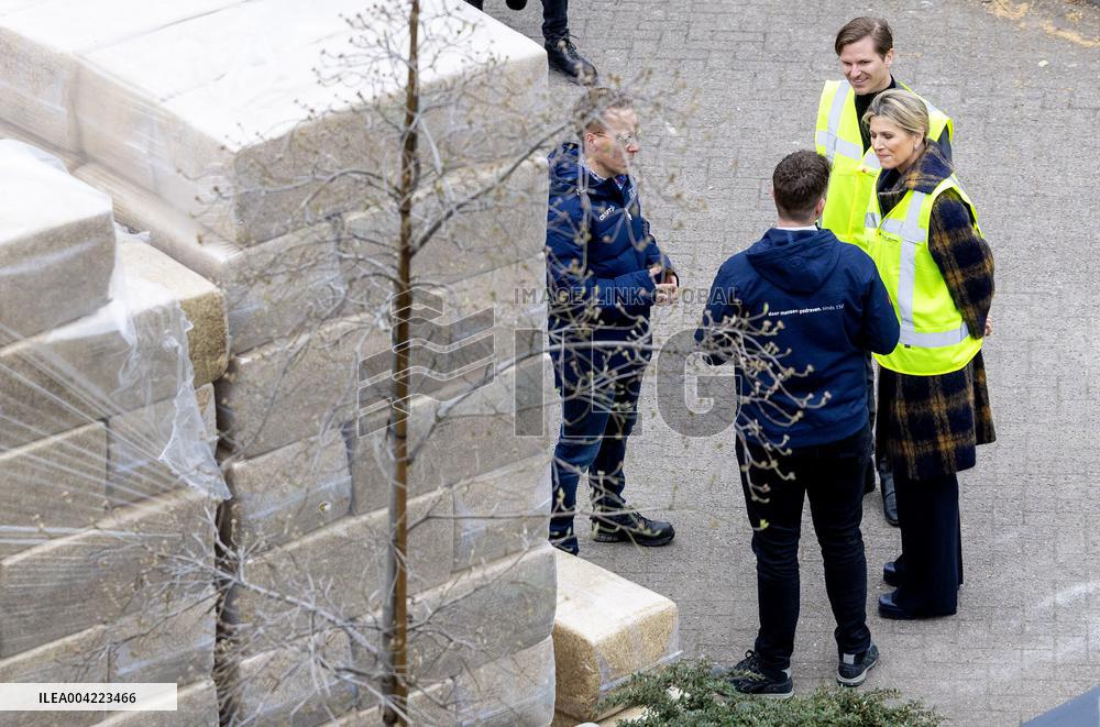 Queen Maxima Pays Working Visit To Uden