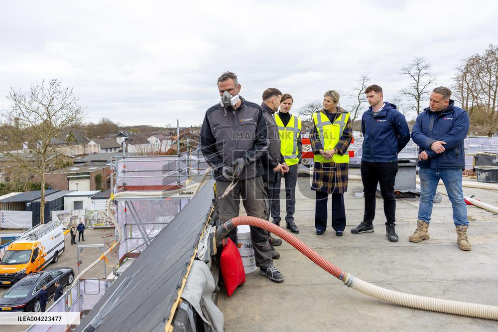 Queen Maxima Pays Working Visit To Uden