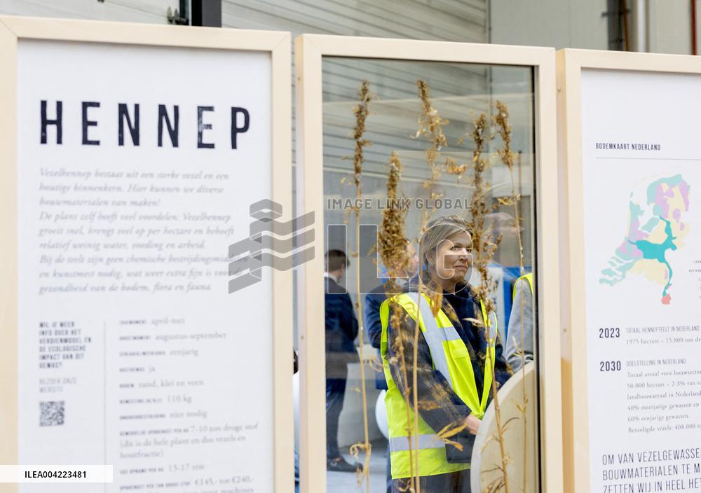 Queen Maxima Pays Working Visit To Uden