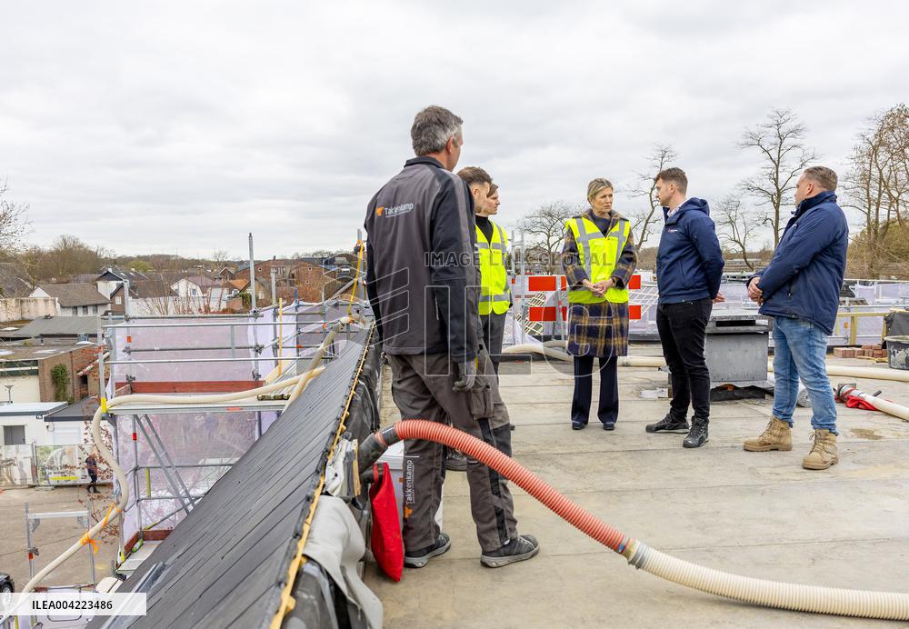Queen Maxima Pays Working Visit To Uden