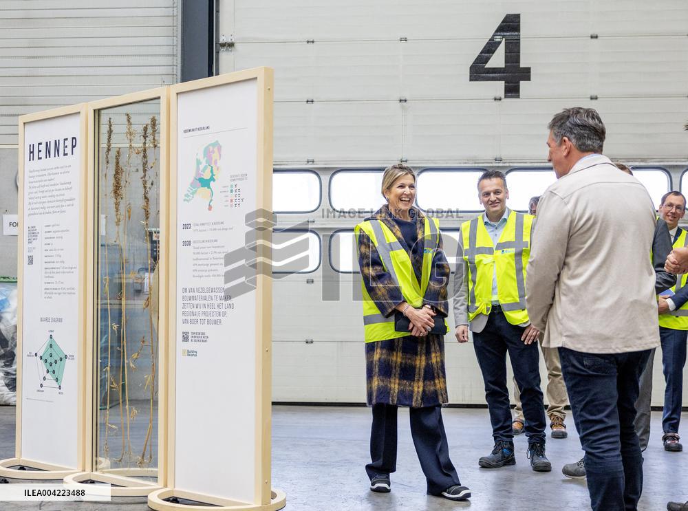 Queen Maxima Pays Working Visit To Uden