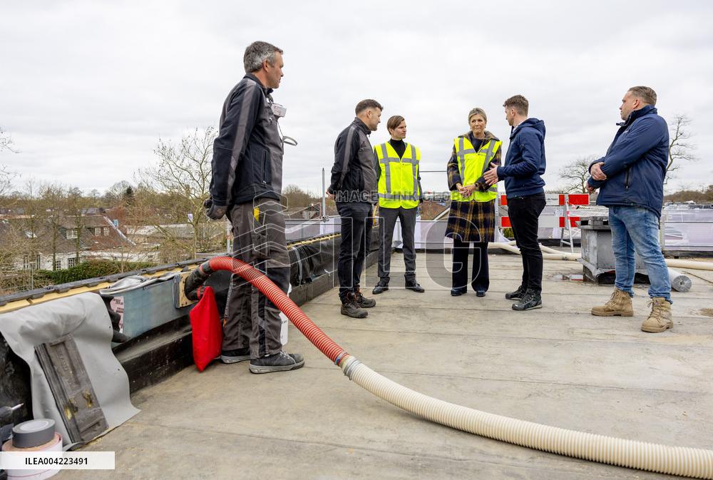 Queen Maxima Pays Working Visit To Uden