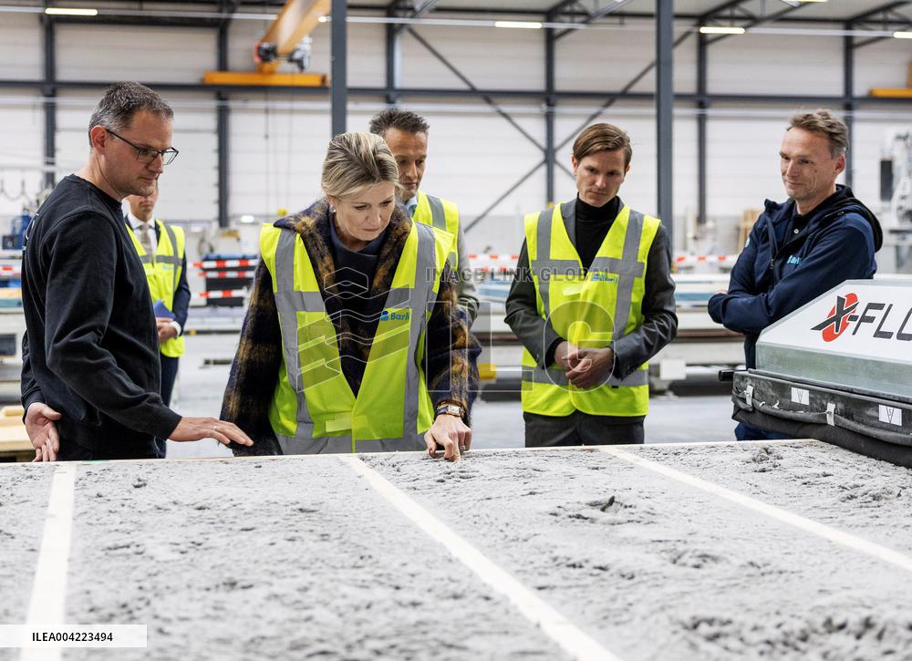 Queen Maxima Pays Working Visit To Uden