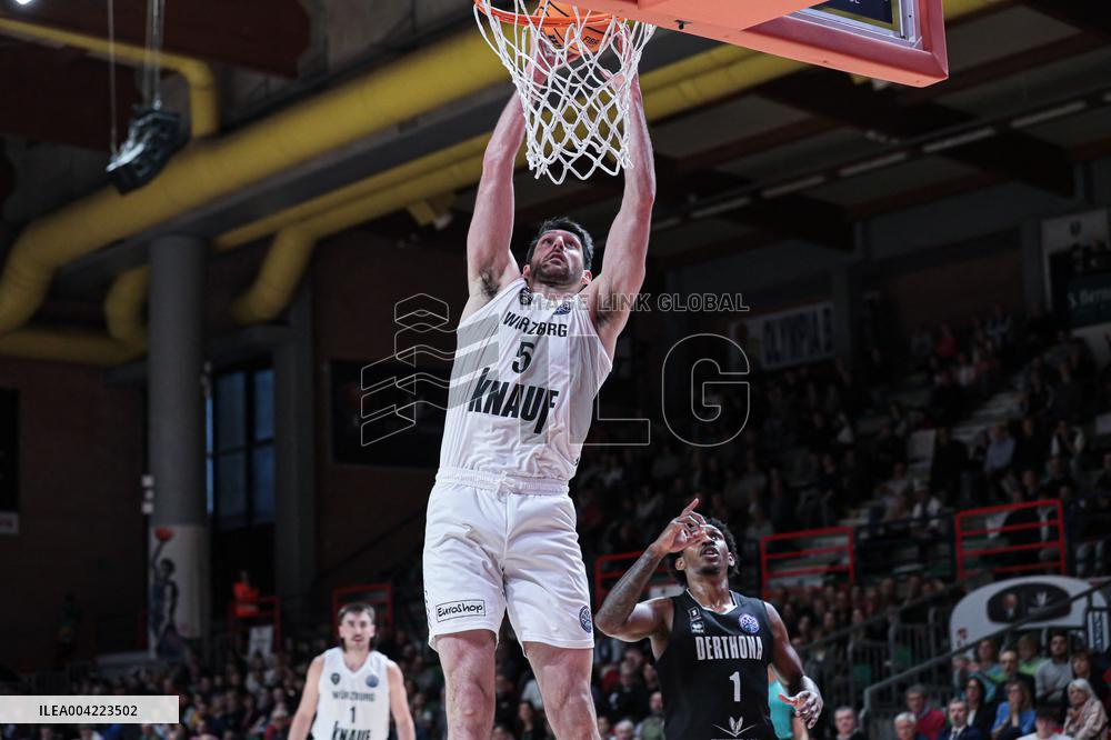 BASKET - Champions League - Bertram Derthona Basket vs FIT/One Wurzburg Baskets
