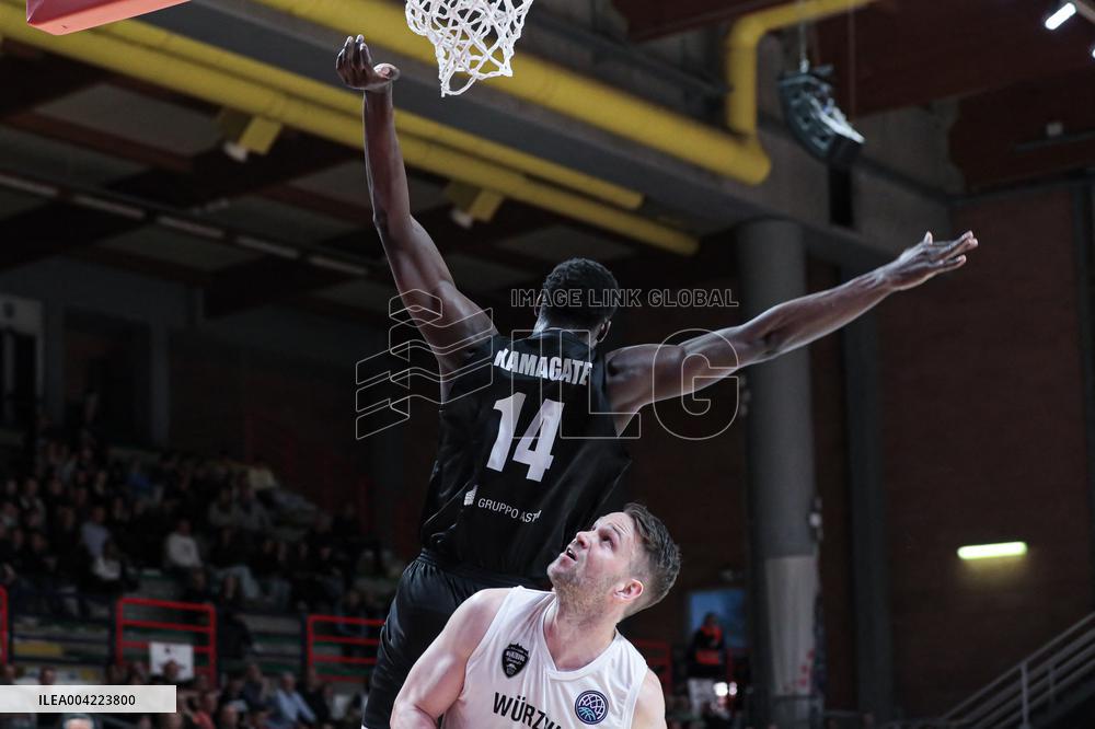 BASKET - Champions League - Bertram Derthona Basket vs FIT/One Wurzburg Baskets