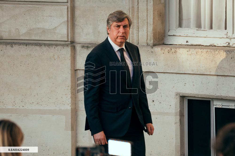 French President welcomes Volodymyr Zelensky to the Elysée Palace - Paris AJ