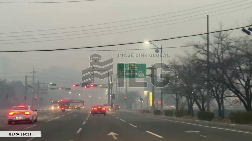South Korea: Wildfire Smoke Engulfs Communities in North Gyeongsang Province 4