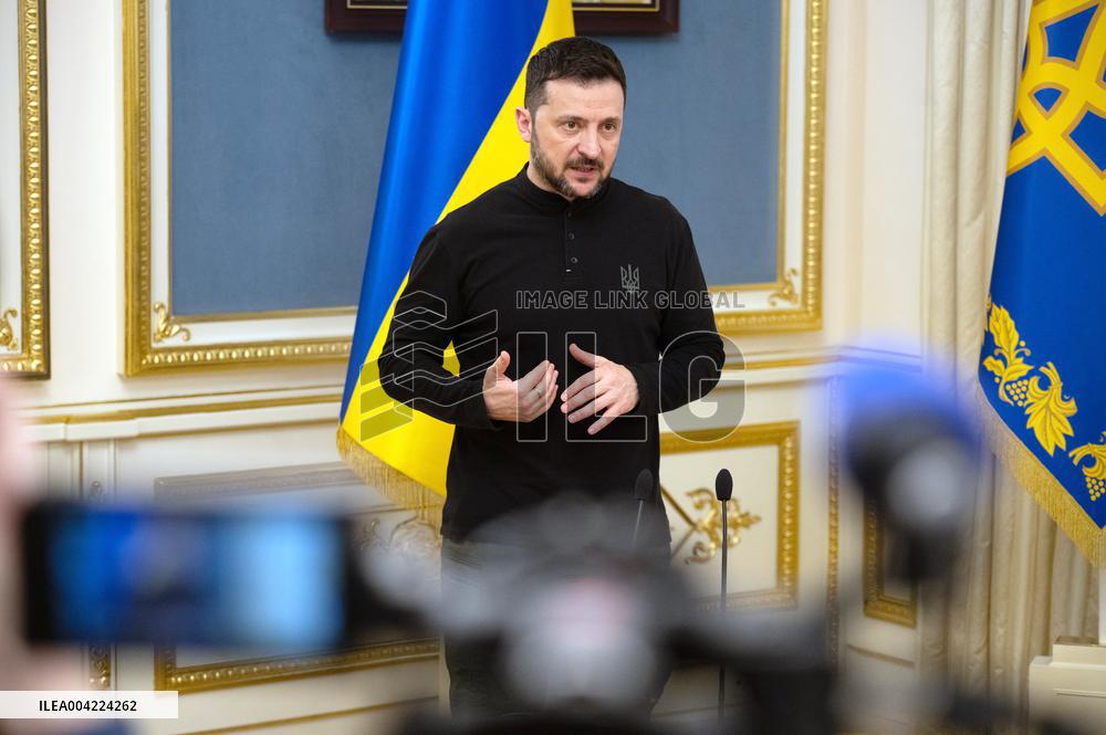 Press briefing by Volodymyr Zelenskyy on results of negotiations in Jeddah