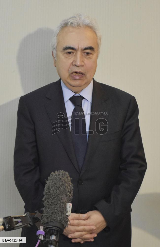 IEA chief visits nuclear power plant in Japan