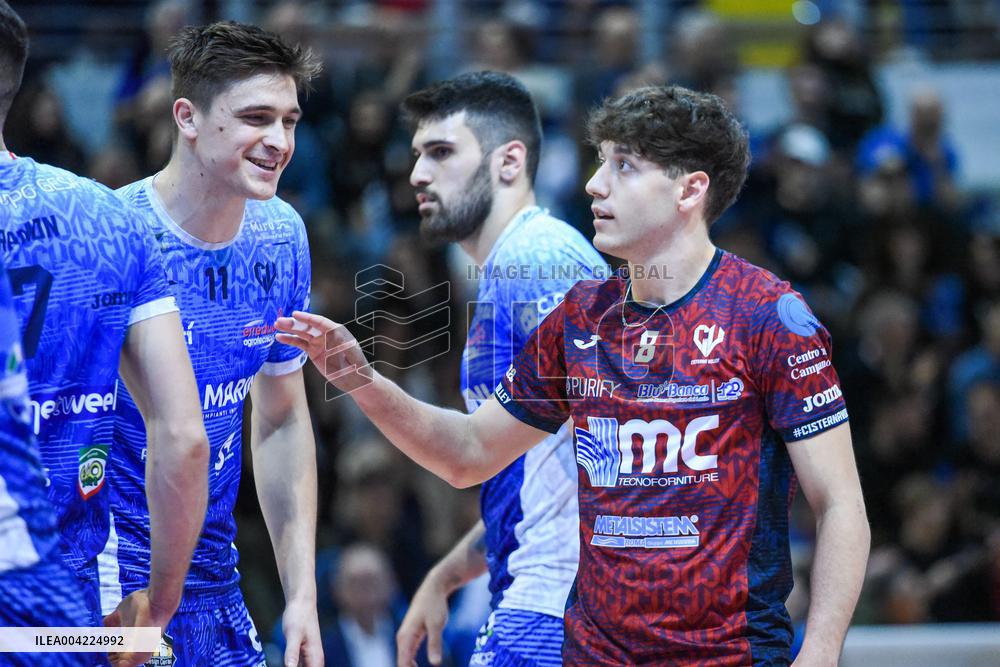 VOLLEY - Superlega Serie A - Playoff Scudetto - Cisterna Volley vs Itas Trentino 1-3  (25-17, 20-25, 14-25, 25-27)