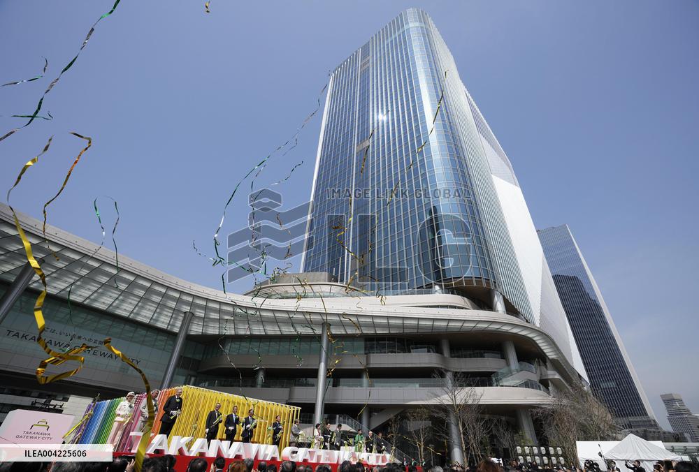 JR East opens "Takanawa Gateway City" complex in Tokyo