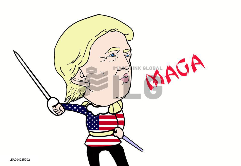 Cartoon Trump Tariff