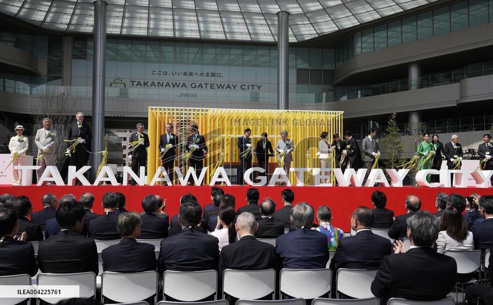 JR East opens "Takanawa Gateway City" complex in Tokyo