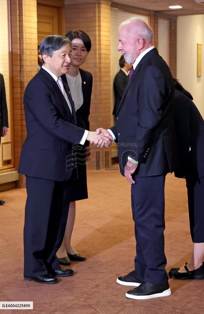 Brazilian president in Japan