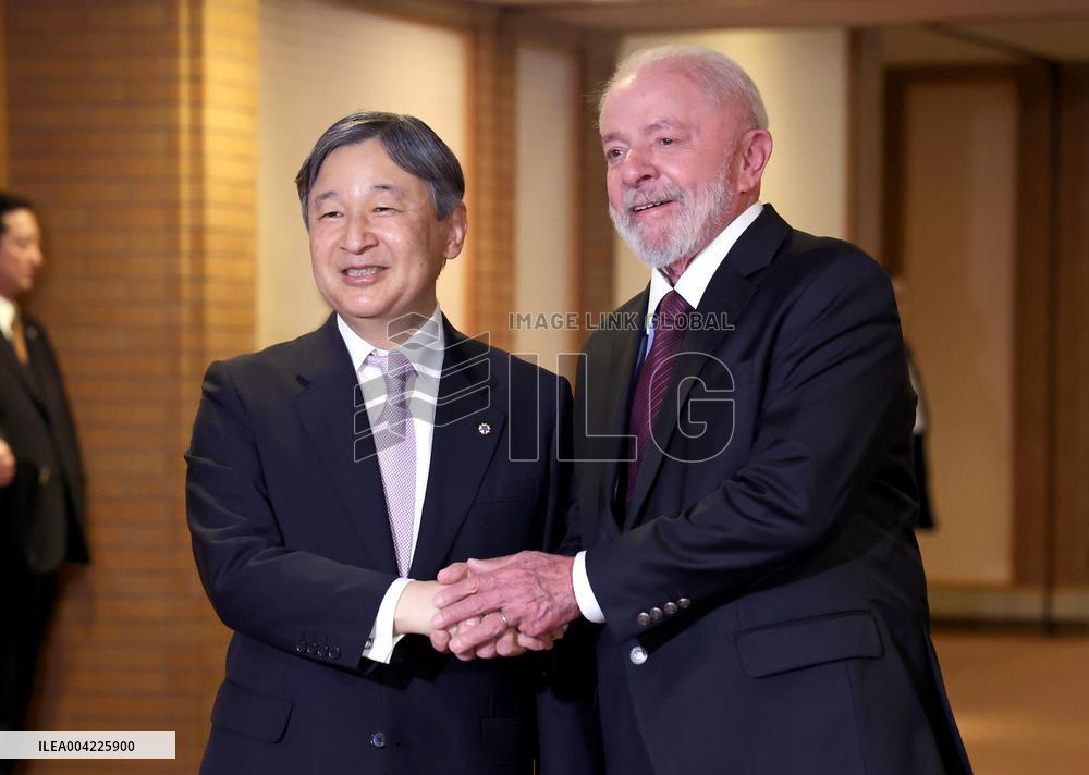 Brazilian president in Japan