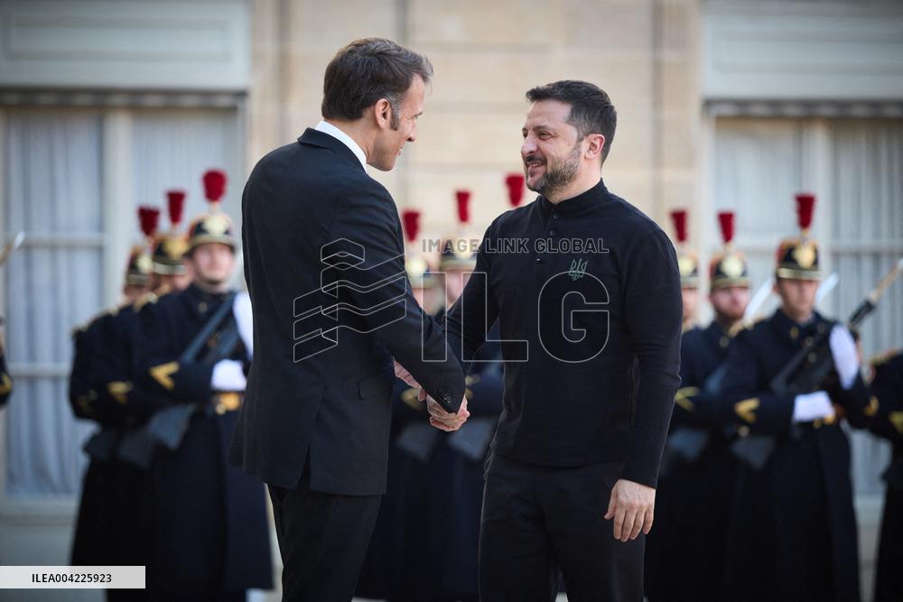 Working Visit of the President of Ukraine to France