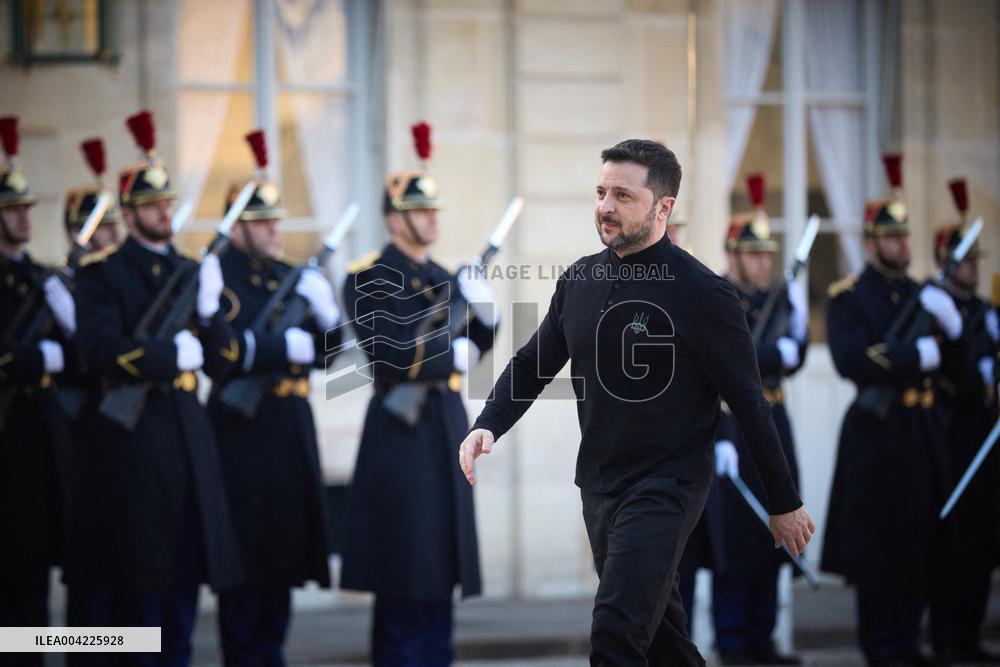 Working Visit of the President of Ukraine to France