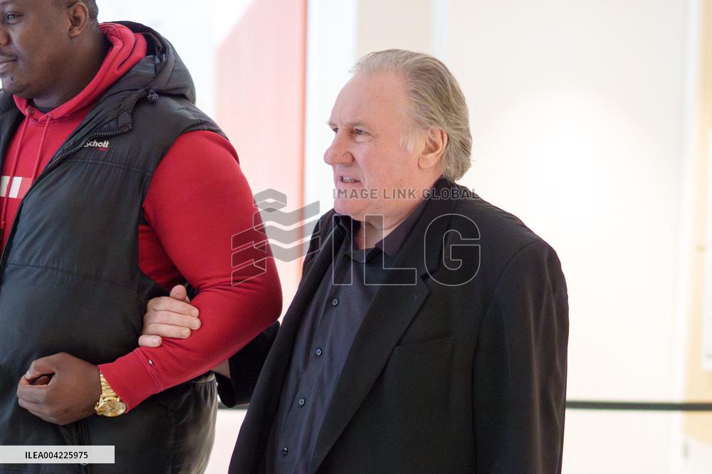 Gerard Depardieu Trial - Paris AJ