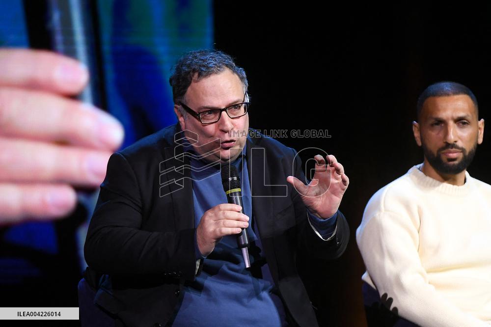 Bruno Retailleau At A Meeting - Paris