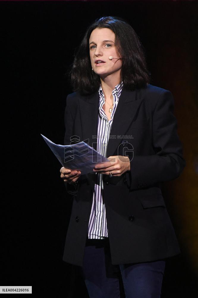 Bruno Retailleau At A Meeting - Paris