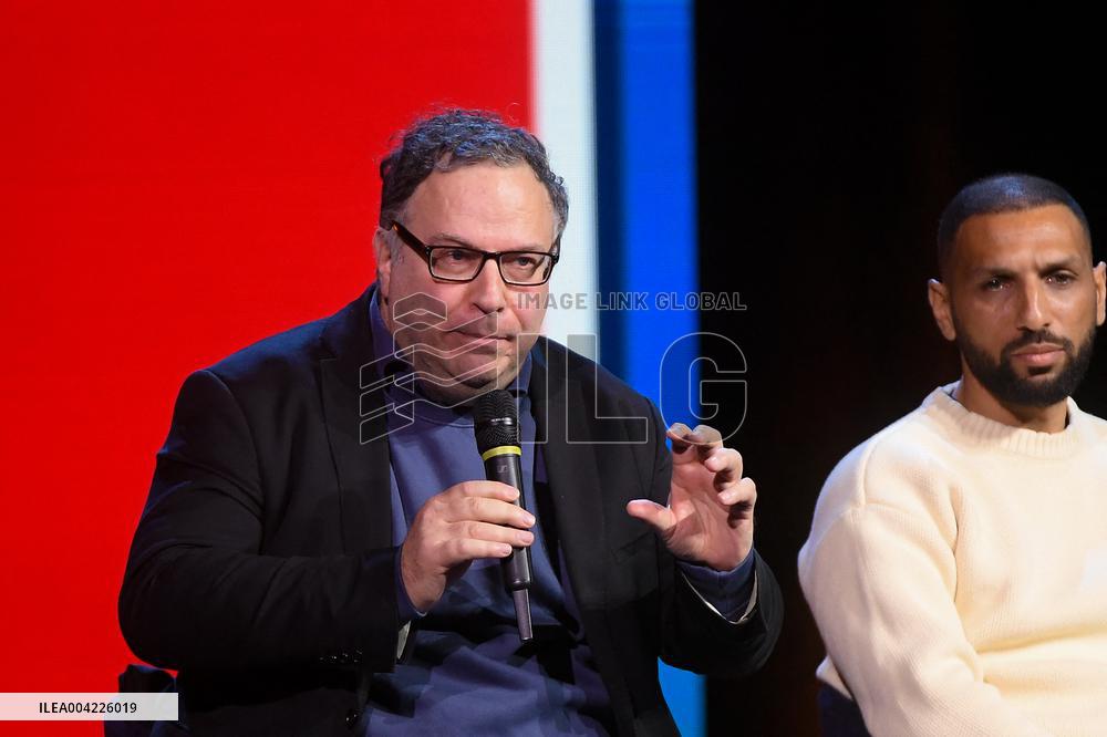 Bruno Retailleau At A Meeting - Paris