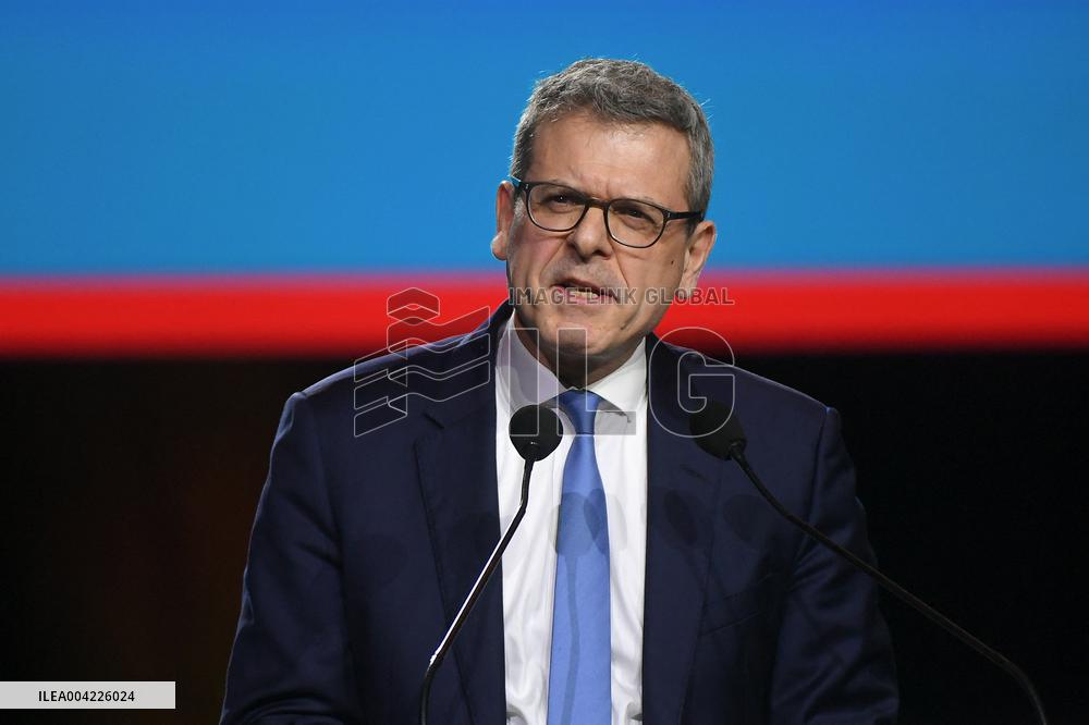 Bruno Retailleau At A Meeting - Paris