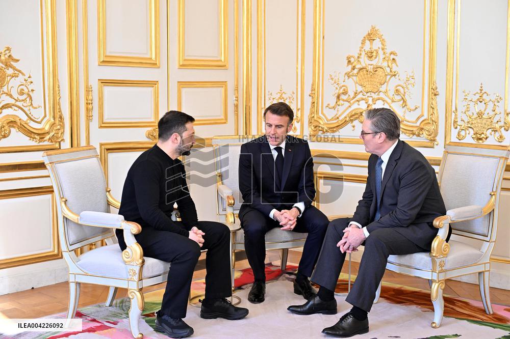 Coalition of The Willing Summit in Support of Ukraine - Paris