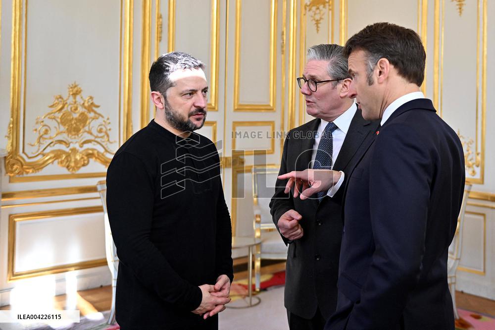 Coalition of The Willing Summit in Support of Ukraine - Paris