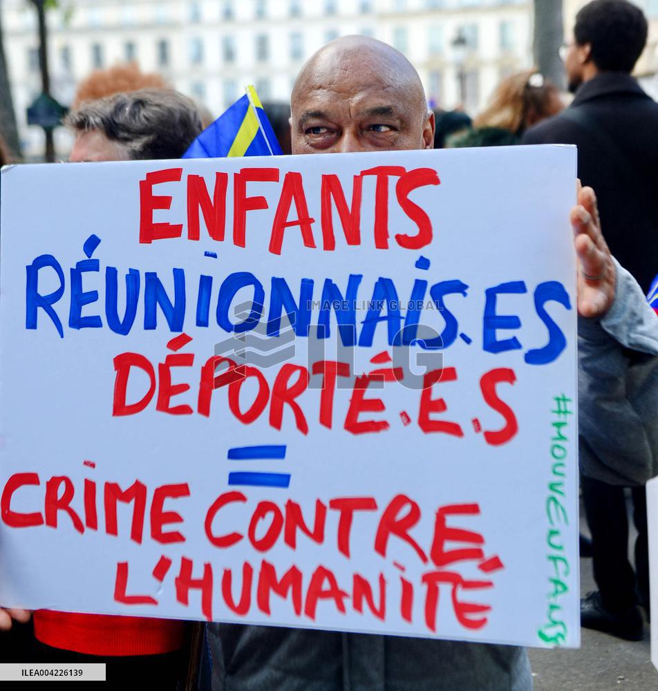 Children of the Creuse Rally - Paris