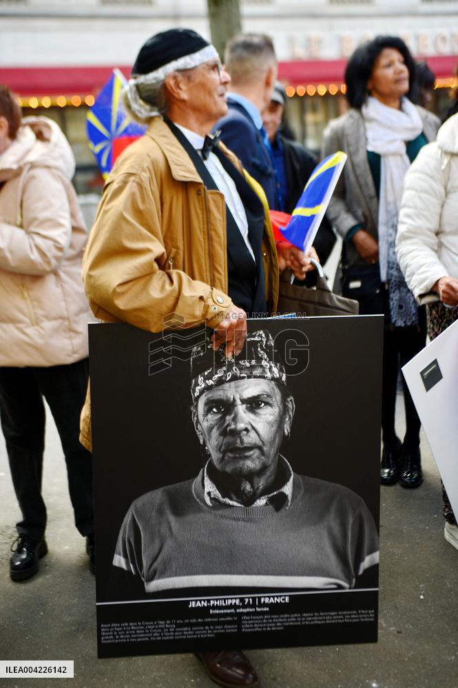 Children of the Creuse Rally - Paris