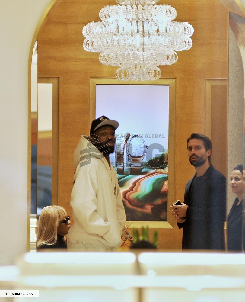 Exclusive - Marcus Thuram Spotted In Milan - Italy