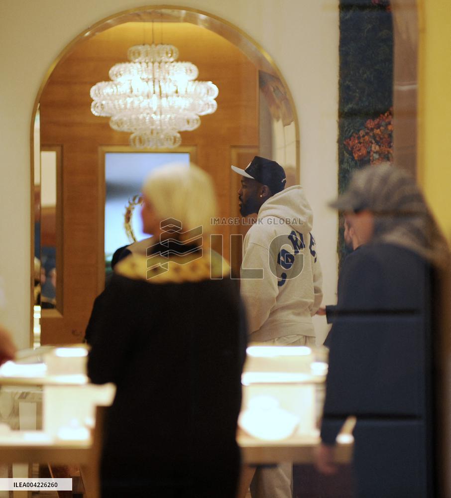 Exclusive - Marcus Thuram Spotted In Milan - Italy