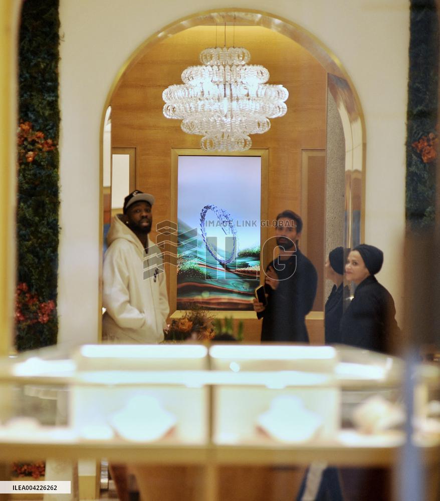 Exclusive - Marcus Thuram Spotted In Milan - Italy