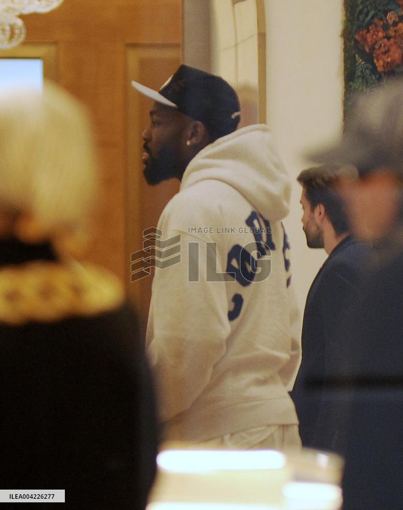 Exclusive - Marcus Thuram Spotted In Milan - Italy