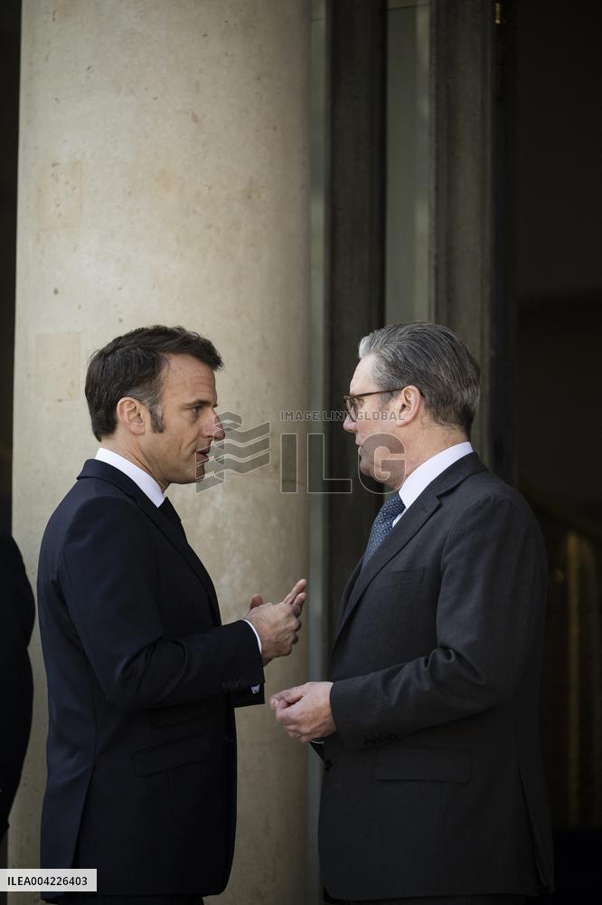 Coalition Of The Willing Summit - Paris