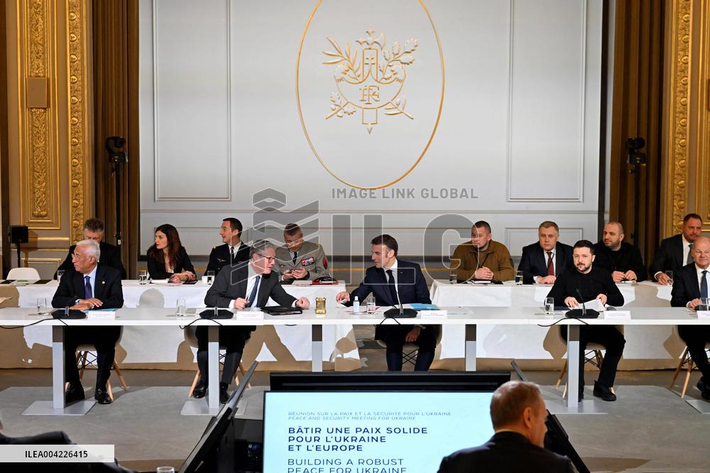 Coalition of The Willing Summit in Support of Ukraine - Paris