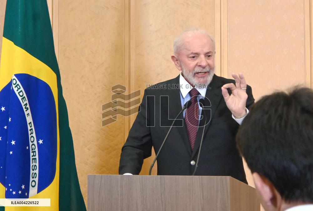 Brazilian president in Japan