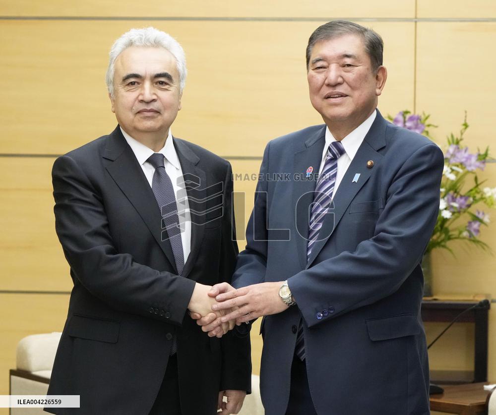 IEA chief in Japan