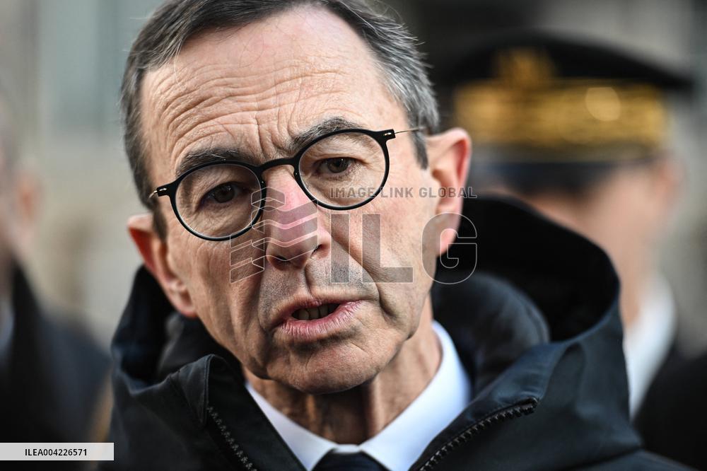 Borne and Retailleau Visit the Beaugrenelle Vocational High School - Paris