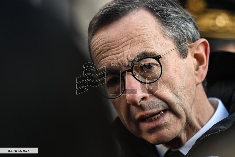 Borne and Retailleau Visit the Beaugrenelle Vocational High School - Paris