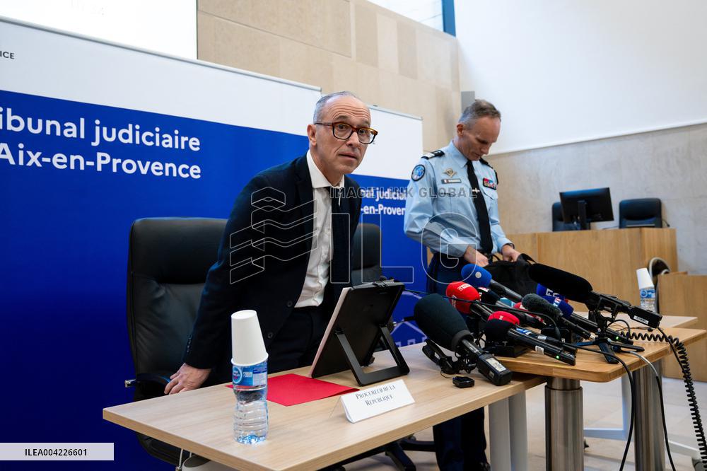 Press Conference On Little Emile Case - Aix-en-Provence