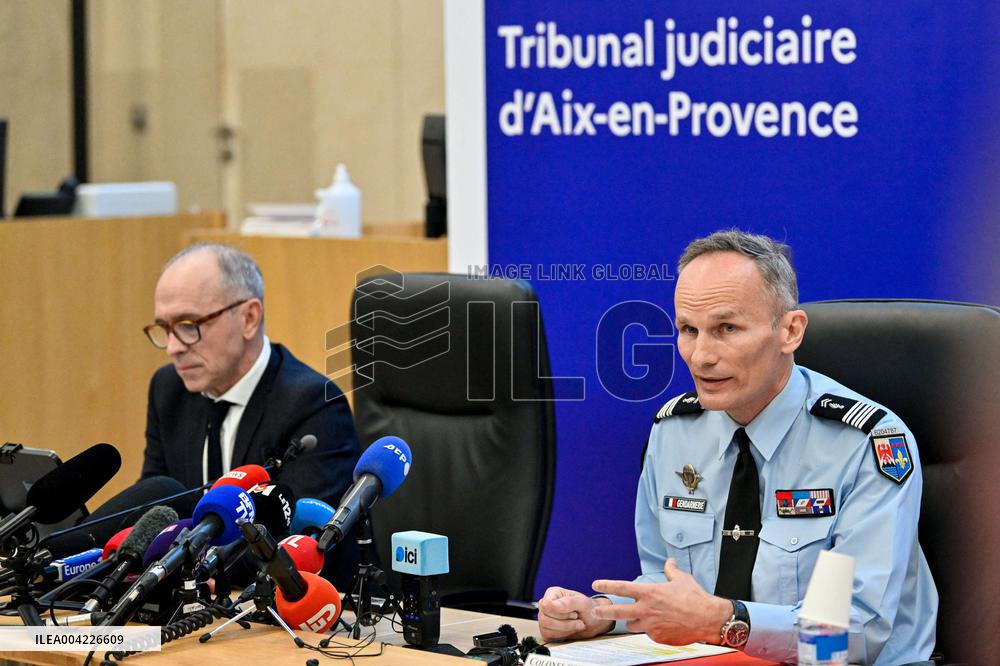 Press Conference On Little Emile Case - Aix-en-Provence